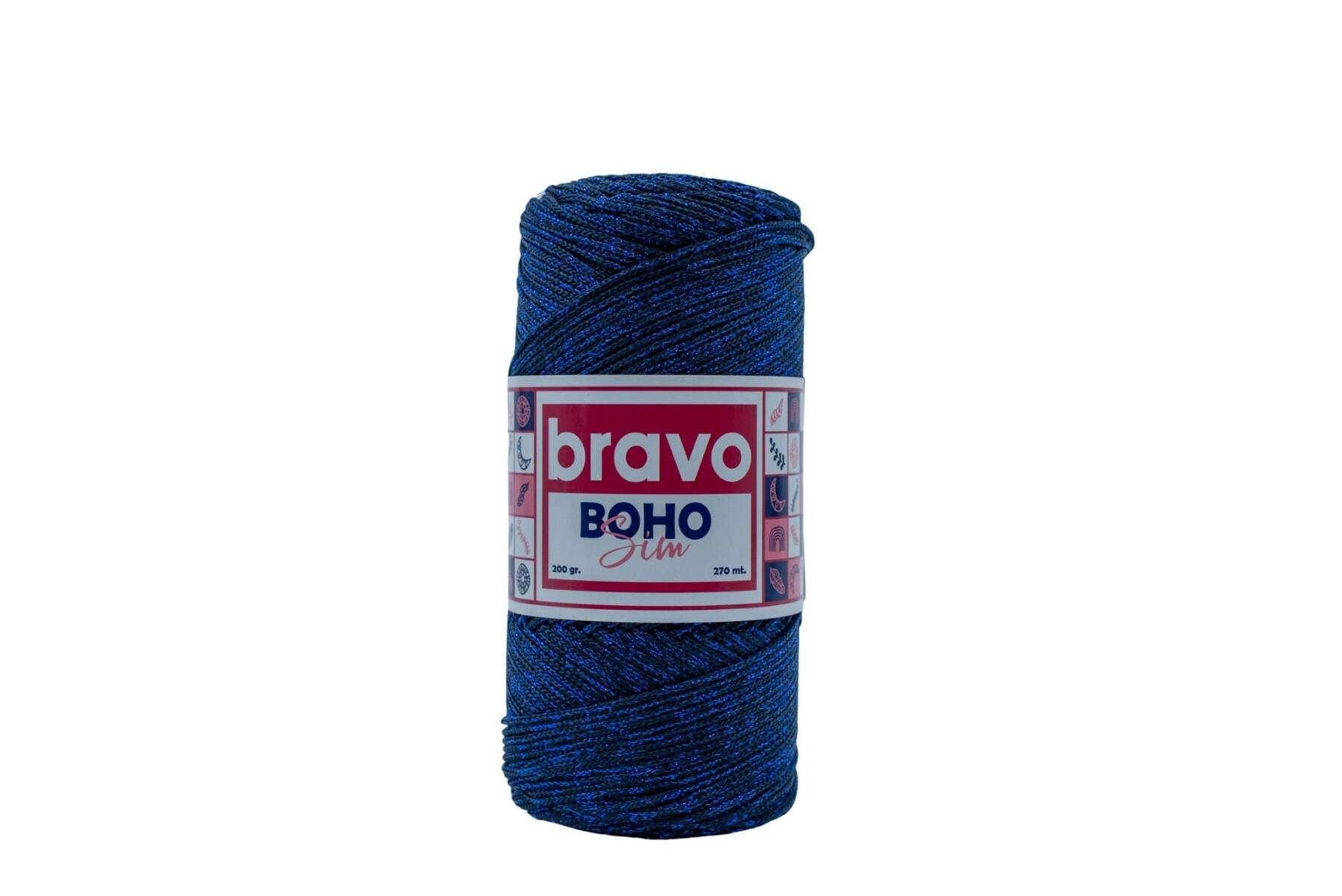 BRAVO BOHO SILVERY MACROME - 18