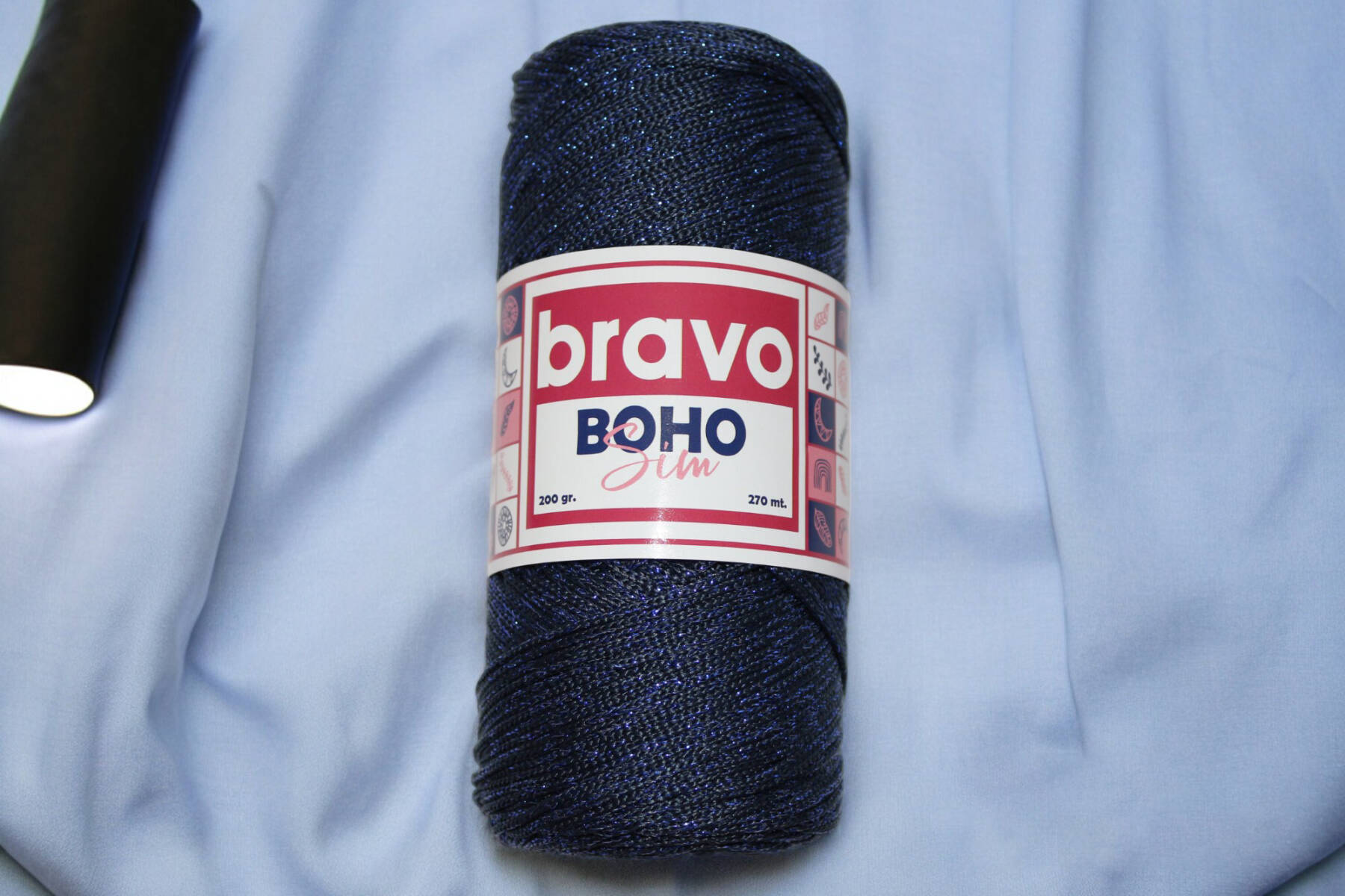 BRAVO BOHO SILVERY MACROME - 26