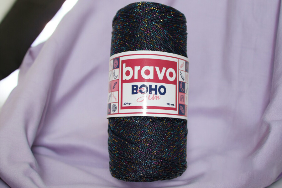 BRAVO BOHO SILVERY MACROME - 31